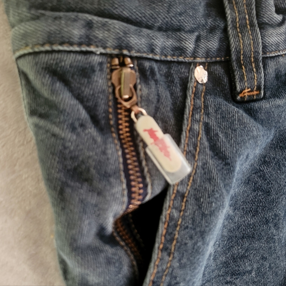 Vintage Johnny Blaze Mens Wide Leg Jeans 32 Baggy Hip Hop Skater - Picture 10 of 15